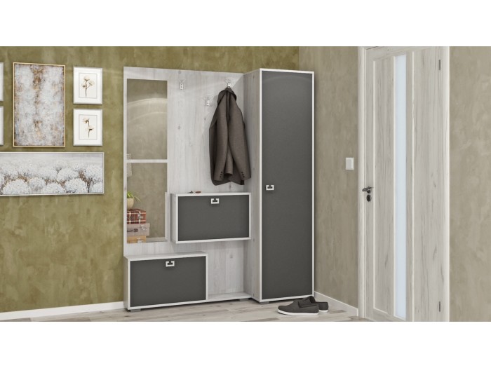 Портманто Компакт 4 (капри/антрацит)